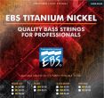EBS ML-5TN Titanium Nickel-Medium Light