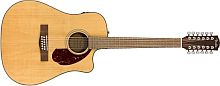Fender CD-140SCE Dreadnought WN 12-String Natural