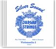 Jargar 4/4 Cello Strings Silver Medium Set